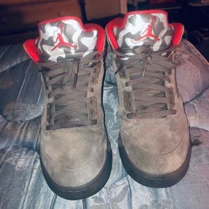 Sir Jordan Retro 5s camo